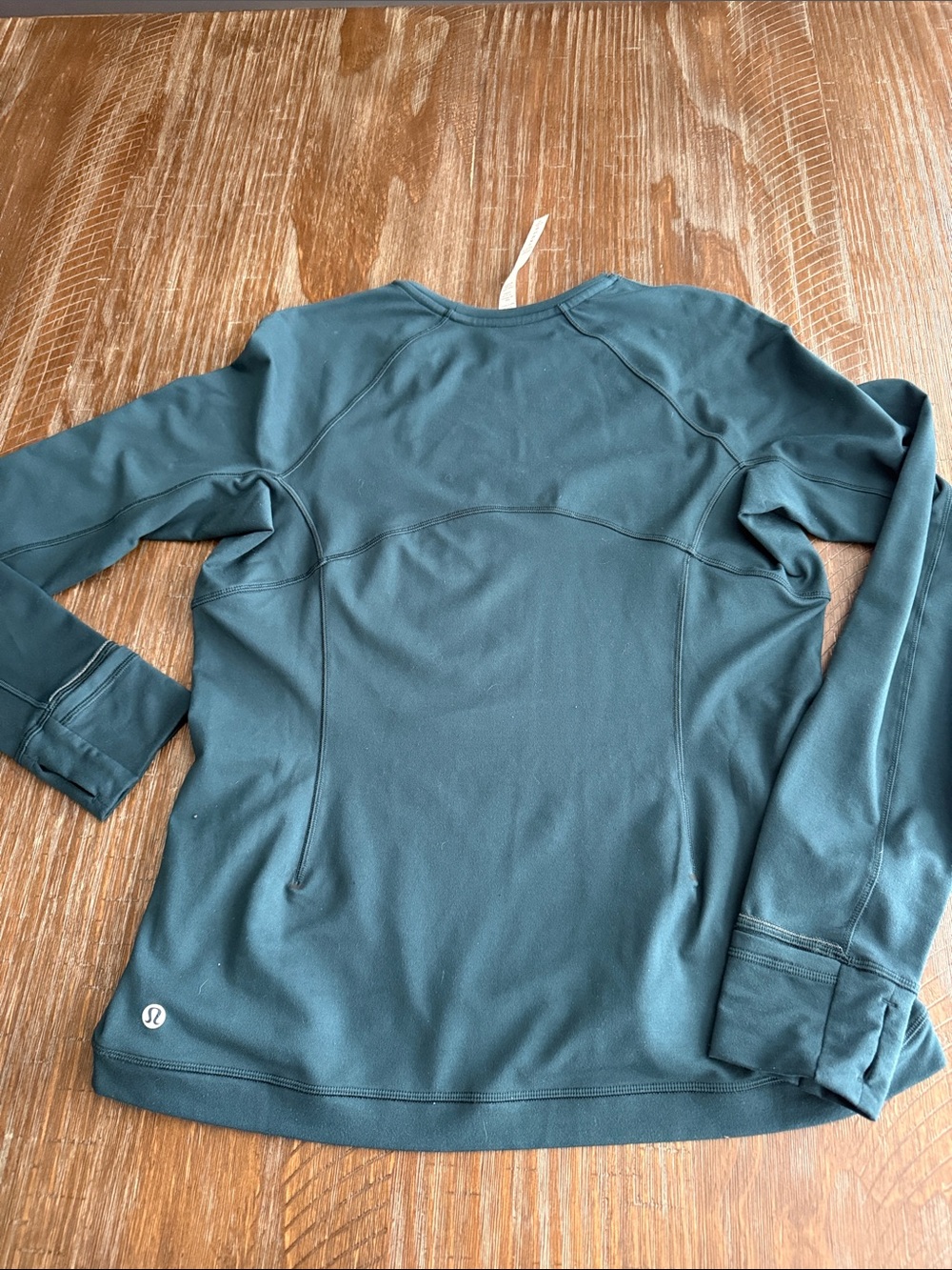 Lululemon runderful long sleeve size 10 submarine - Picture 7 of 10